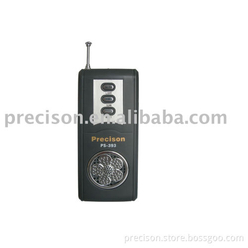 PS-393 promotional radio with car sign, speaker and light